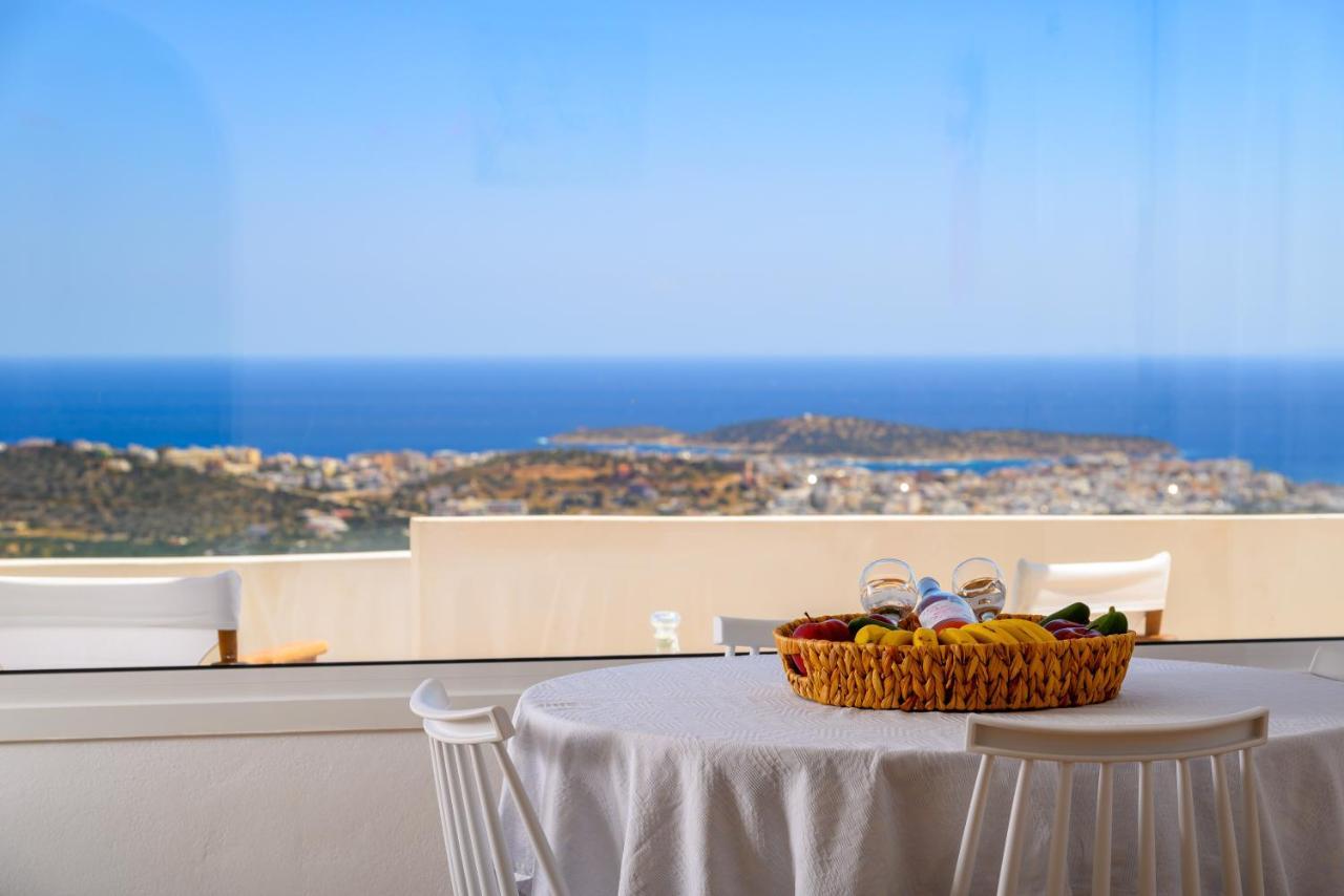 Althea Villa By Breathtaking View Agios Nikolaos  Luaran gambar
