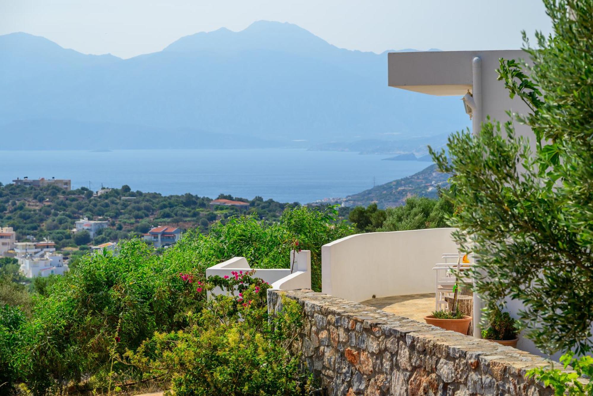 Althea Villa By Breathtaking View Agios Nikolaos  Luaran gambar