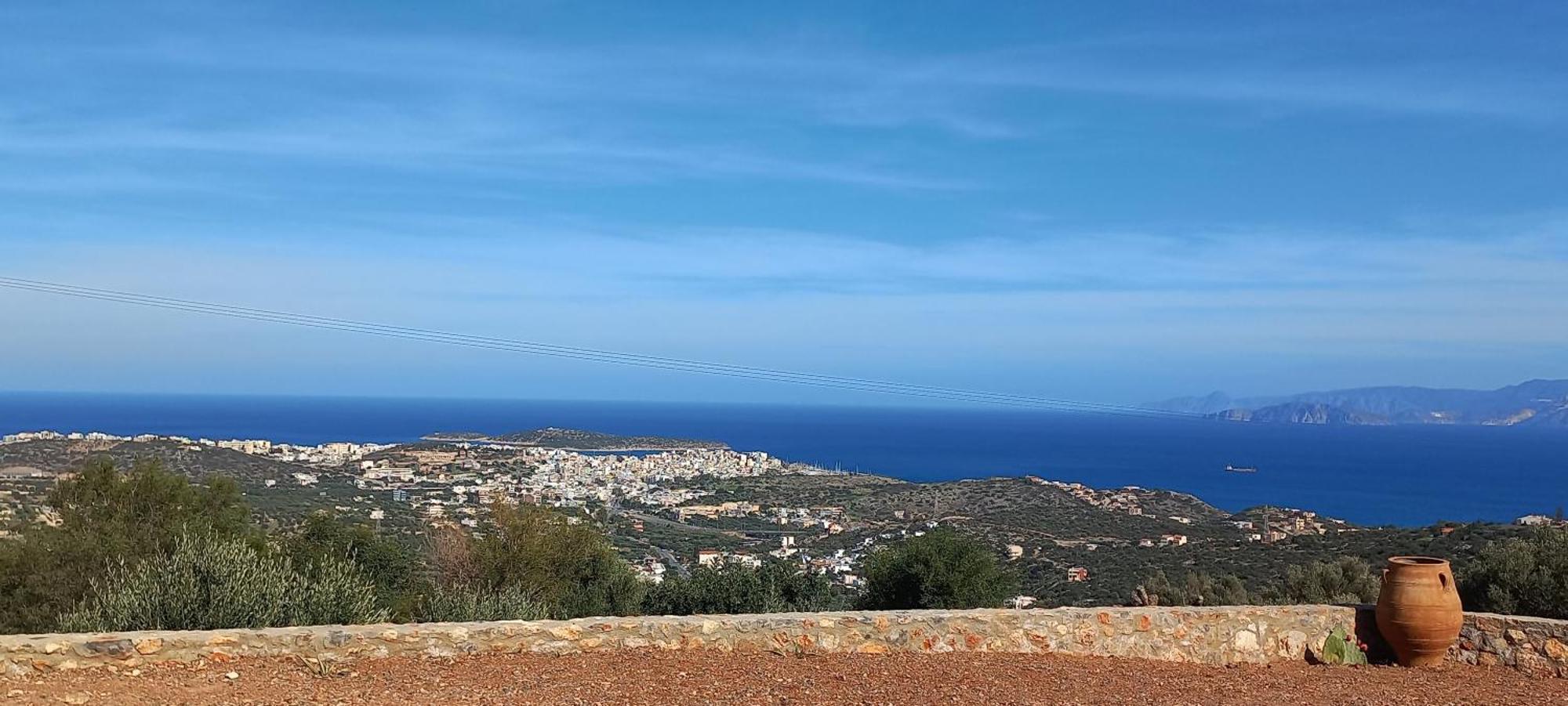 Althea Villa By Breathtaking View Agios Nikolaos  Luaran gambar
