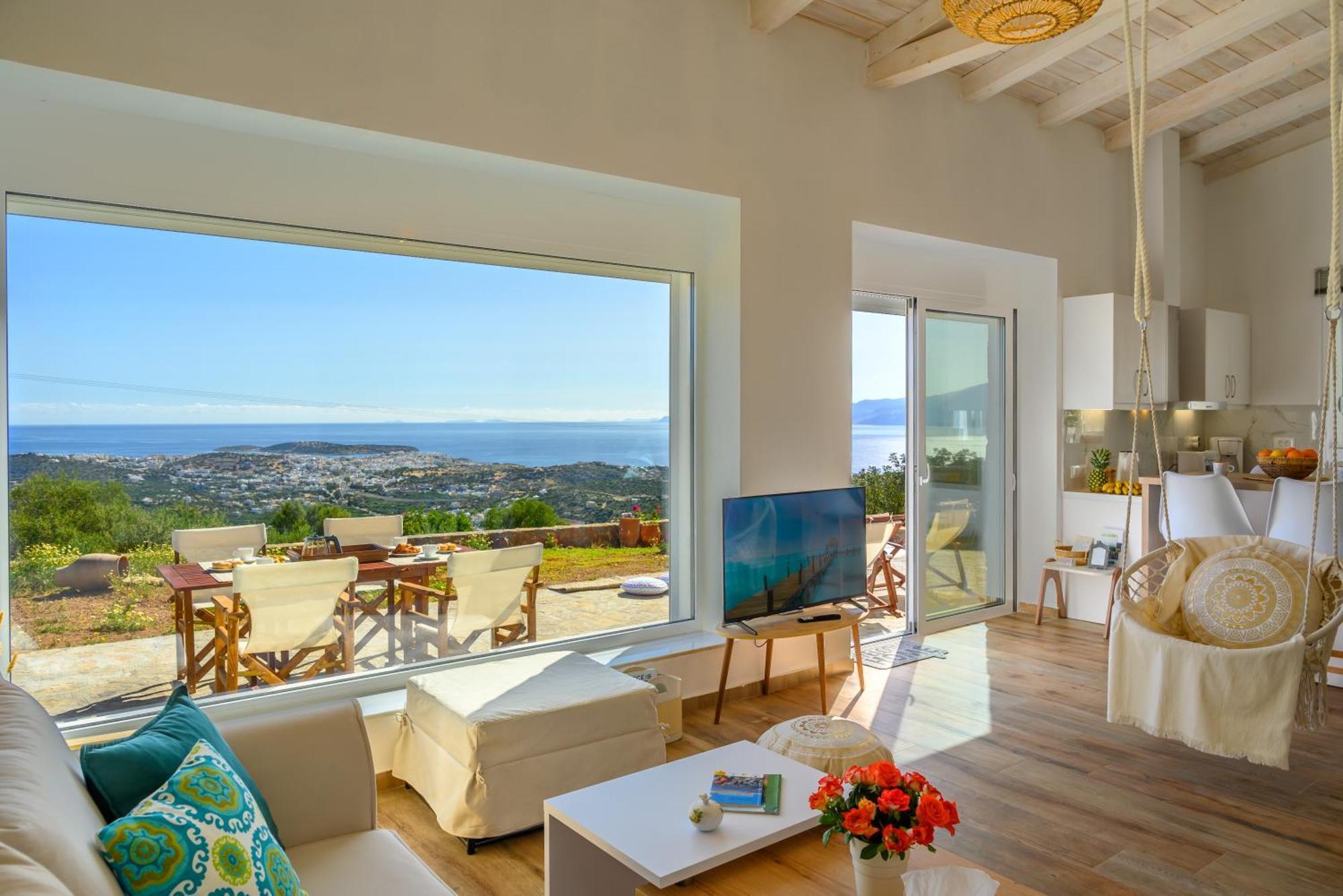 Althea Villa By Breathtaking View Agios Nikolaos  Luaran gambar
