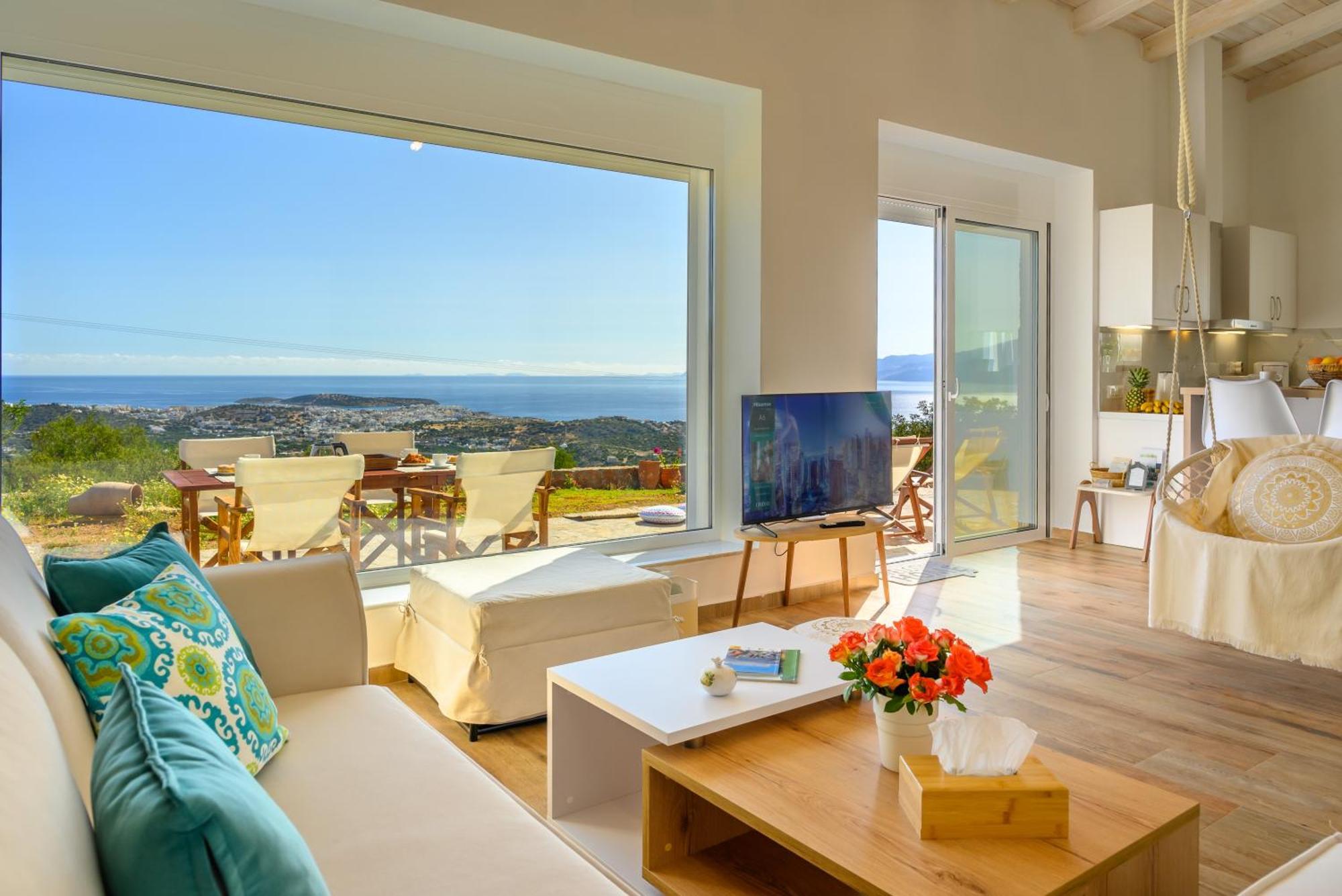 Althea Villa By Breathtaking View Agios Nikolaos  Luaran gambar