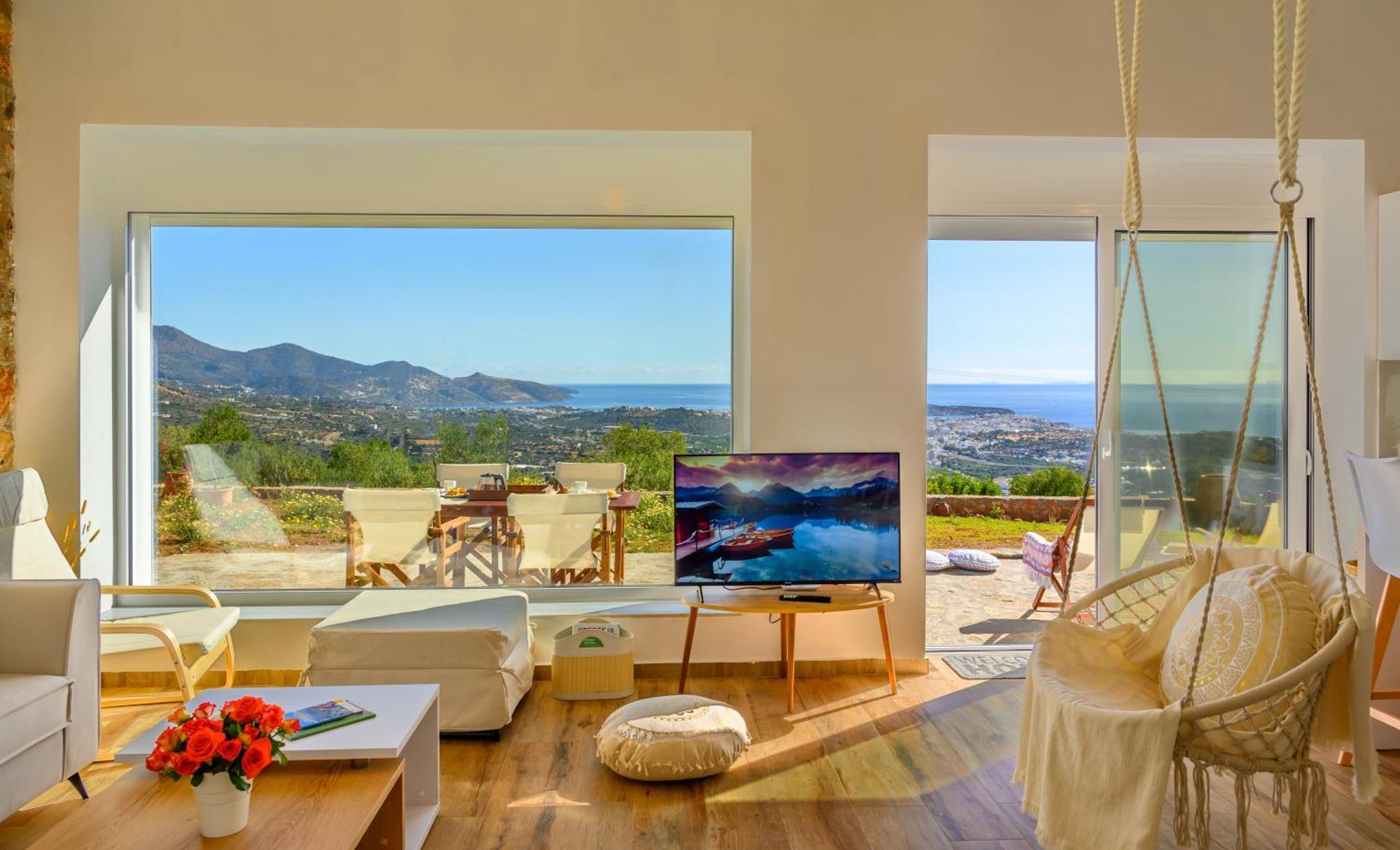 Althea Villa By Breathtaking View Agios Nikolaos  Luaran gambar
